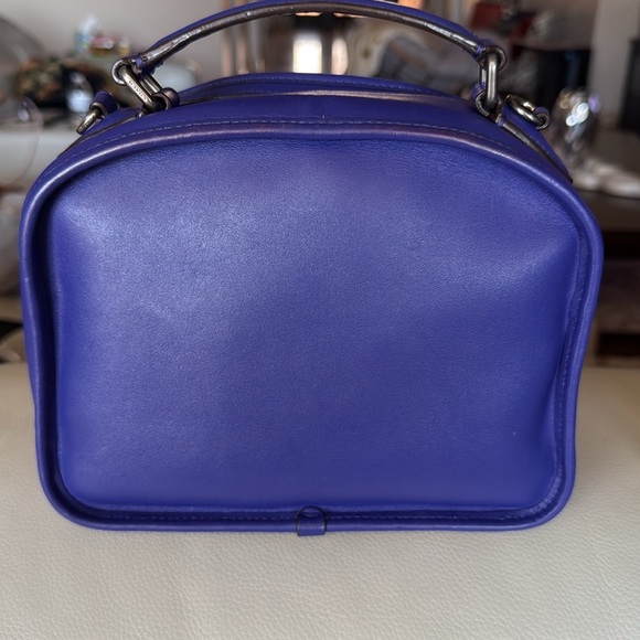 NWOT Coach Women's Lunch Pail Crossbody Bag Antique Nickel/Purple F11785 ANP COA - Picture 5 of 9